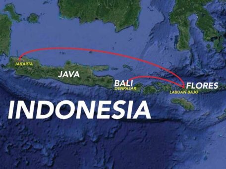 Indonesian map basic