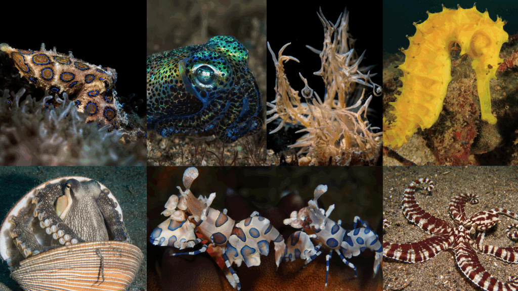 Komodo critter diving guide